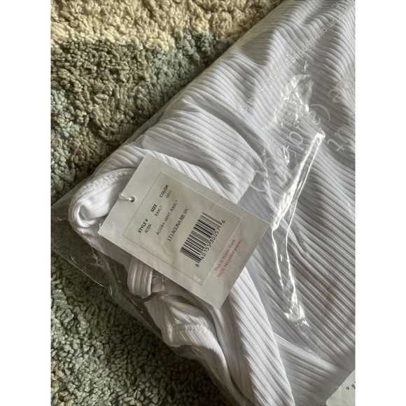 NWT Andie Swim The Laguna Classic One Piece Ribbed Swimsuit Size 3XL Tall - Picture 7 of 7